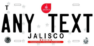 Custom Jalisco '17 cases/license plates