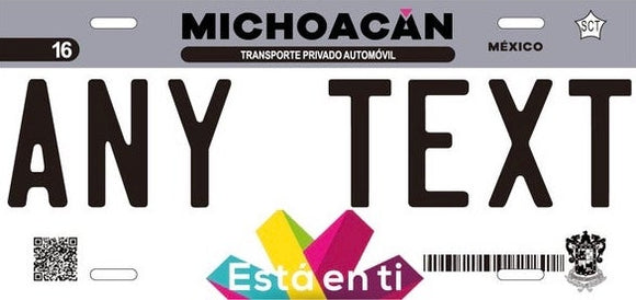 Custom Michoacan '16 cases/license plates