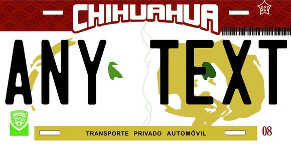 Custom Chihuahua '09 cases/license plates