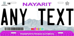 Custom Nayarit '16 cases/license plates