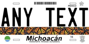 Custom Michoacan '07 cases/license plates