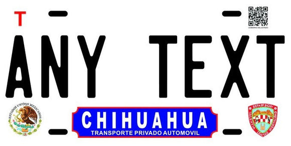 Custom Chihuahua '17 cases/license plates