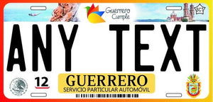 Custom Guerrero '15 cases/license plates