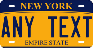 Custom New York '10 cases/license plates