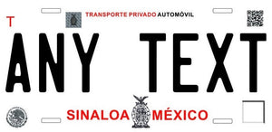 Custom Sinaloa '18 cases/license plates