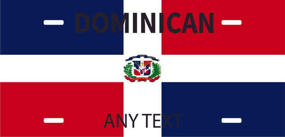 Custom Republica Dominicana cases/license plates