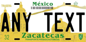 Custom Zacatecas '04 cases/license plates