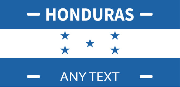 Custom Honduras cases/license plates