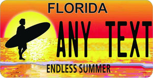 Custom Florida "Endless Summer" cases/license plates