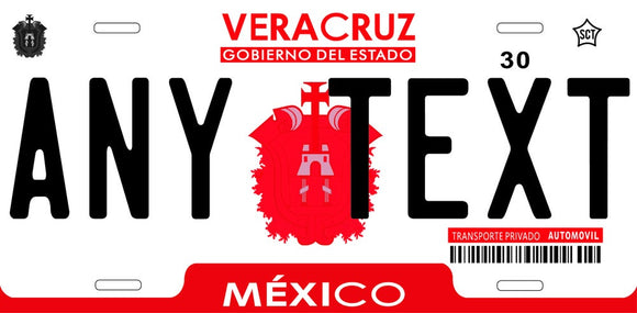 Custom Veracruz '07 cases/license plates