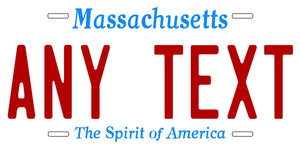 Custom Massachusetts '88 cases/license plates