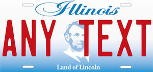 Custom Illinois '01 cases/license plates