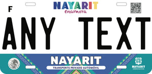 Custom Nayarit '21 cases/license plates