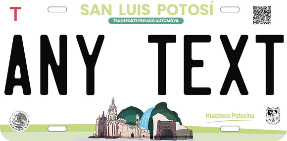 Custom San Luis Potosi '22 cases/license plates